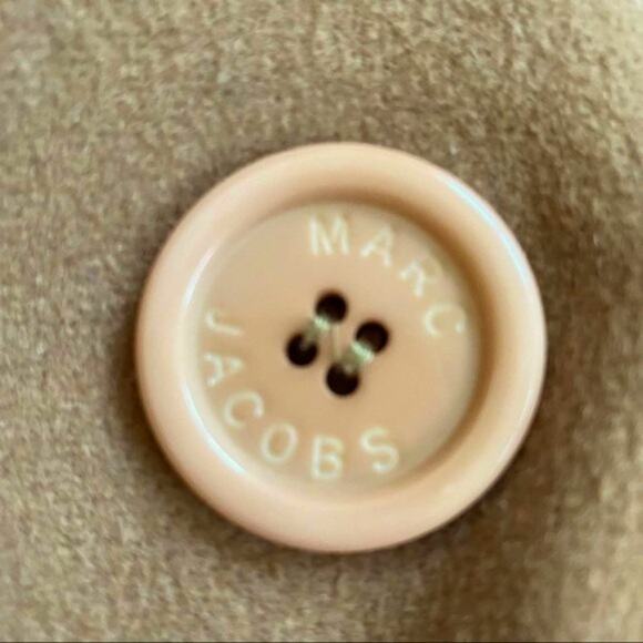 Marc Jacobs Wool Peacoat in British Tan Size XS - Picture 7 of 10